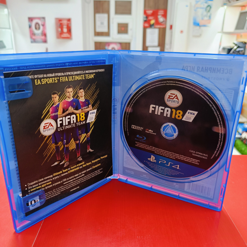 Игра Sony Playstation 4 FIFA 18