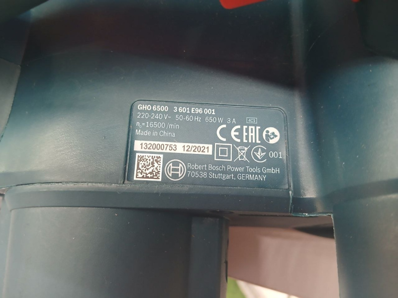 Электрорубанок Bosch GHO6500