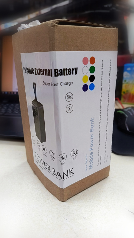 Внешний аккумулятор Black 30 000 mAh