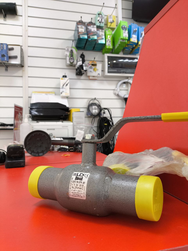 Кран шаровый  LD КШЦП dn50pn40ct20